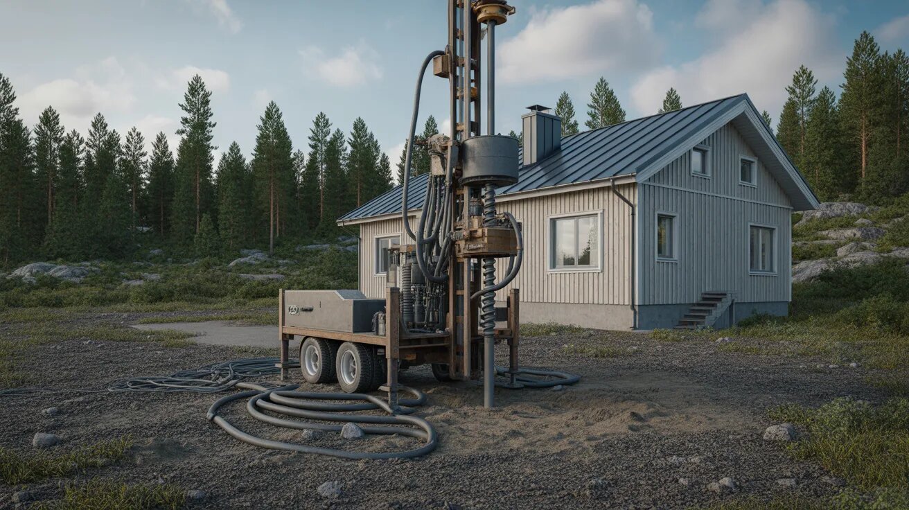Brunnsborrning & Installera Bergvärme