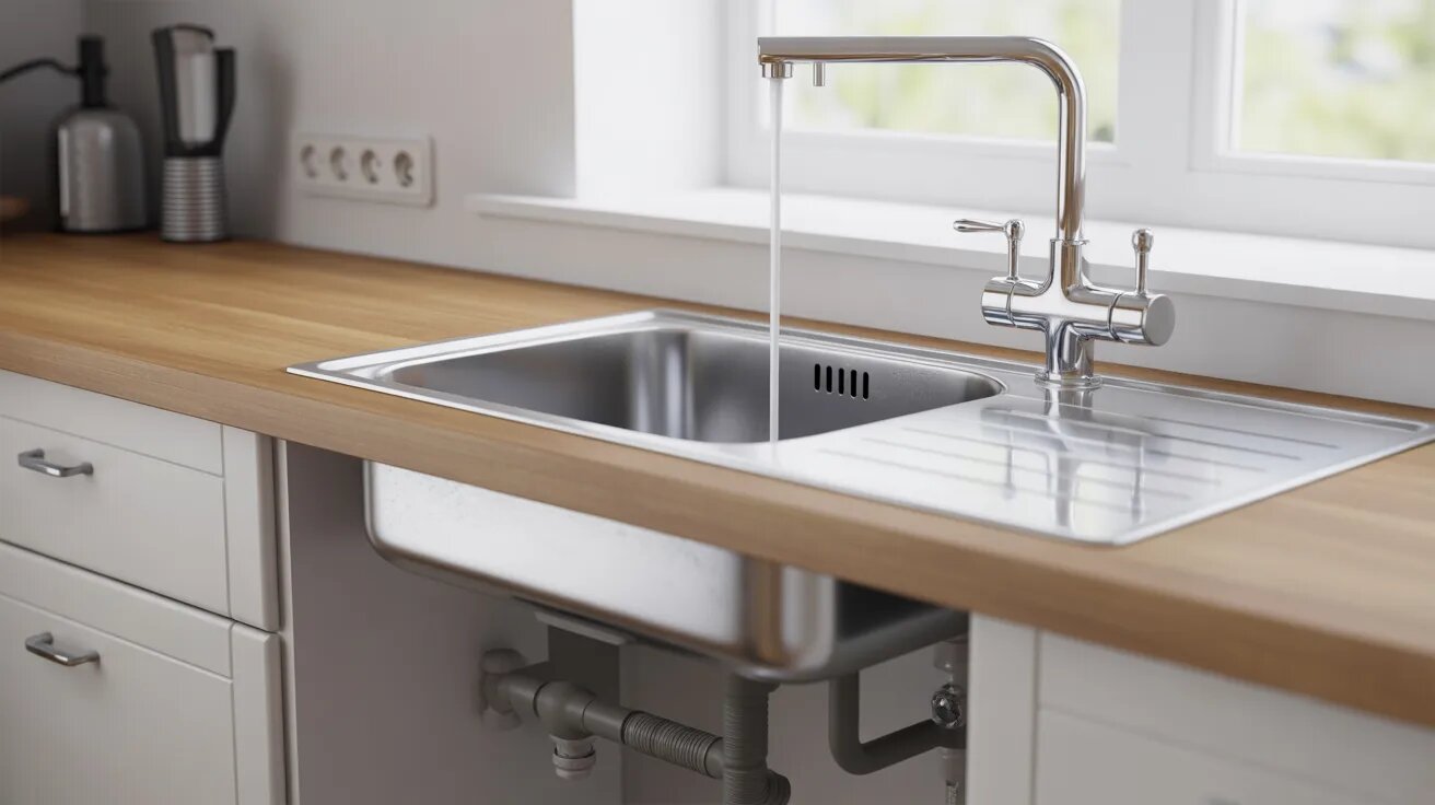 Installera eller byta blandare