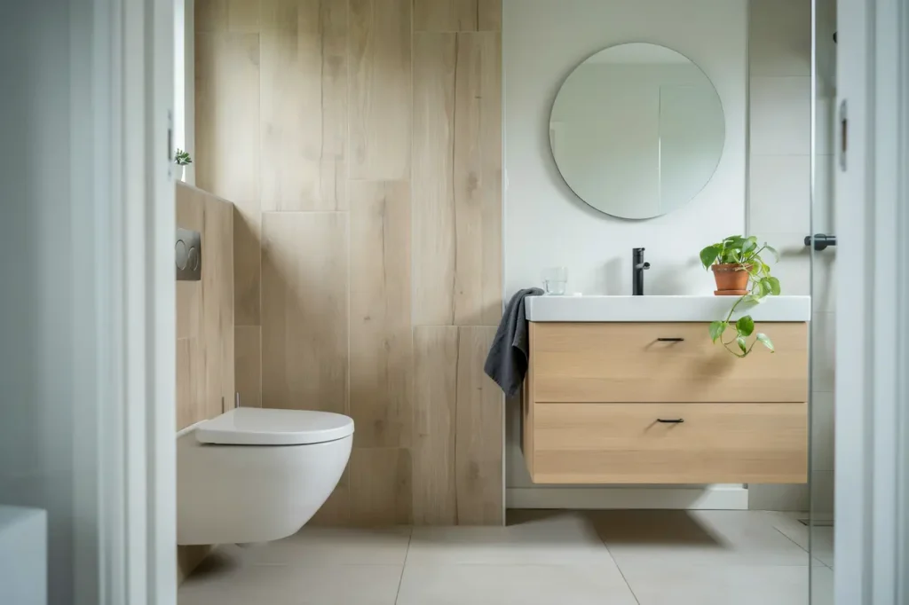 installation av ny wc och tv ttst ll i vendels handen